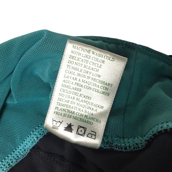 Tangerine Leggings Dark Grey Green Printed Pull On Activewear Women's Large - Picture 7 of 9